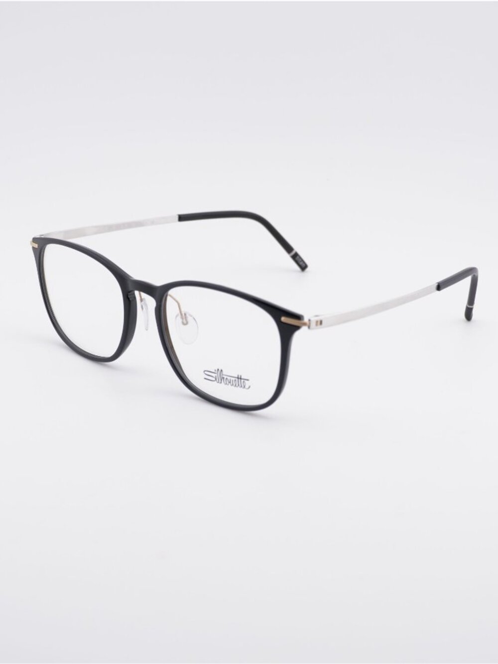 Silhouette MOMENTUM FULLRIM 2920/75 9082 Eyeglasses Black 52mm Square Frame